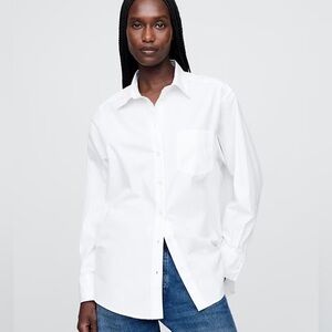 GAP Organic Cotton Poplin Big Shirt